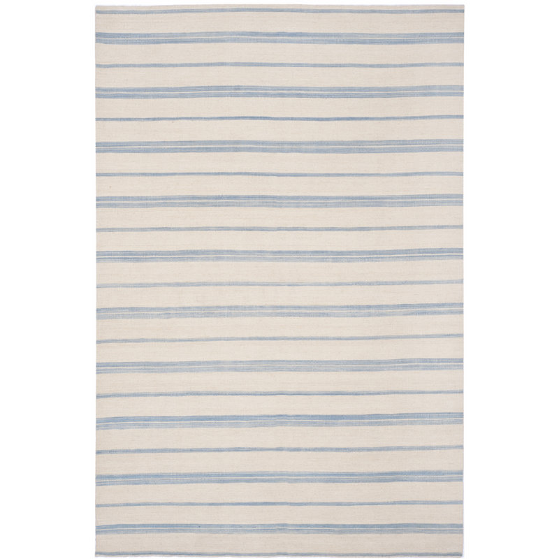 Ralph Lauren Sagaponeck Stripe Wool Striped Rug, Rectangle 6' x 9'