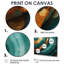 Agate Indigo Waves - impression d'art mural en marbre-1405561934-1405561909