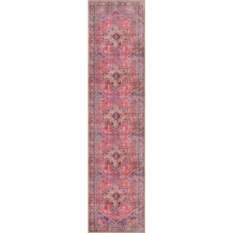 Oppie Moroccan Indoor Rug, Runner 2'6" x 10'