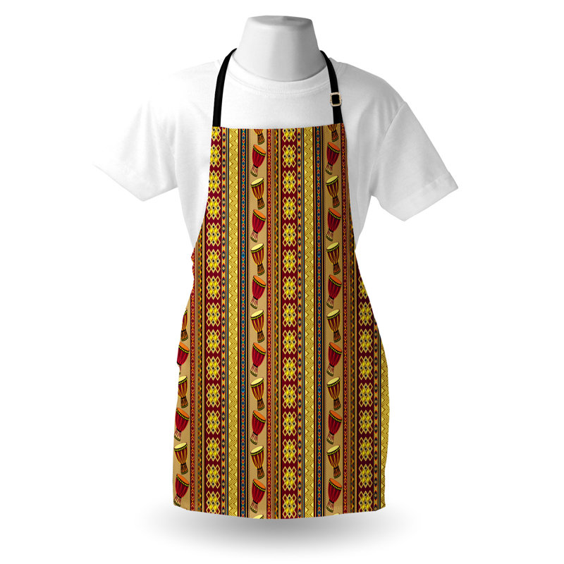 Multicolore, tablier africain East Urban Home