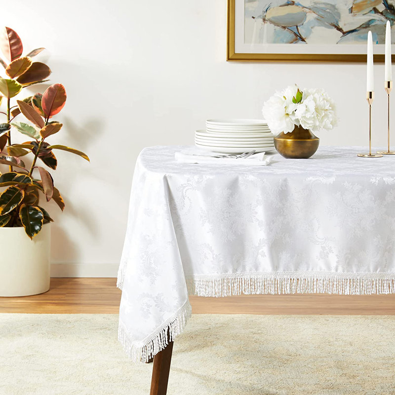 Nappe Sely, L 140 po x l 60 po, Blanc