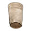Contemporary Textured Cylinder Metal Tall Floor Vase for Home Tabletop Display - Tall table Vase for Entryway & Living Room Flower Arrangement - Gold-1331042131-1331042140