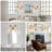 Junathean Modern Vanity Light With Crystal Glass Shade-1029630989