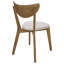 Chaise de salle à manger à dossier courbé (ensemble de 2)-1211509348-1211509346