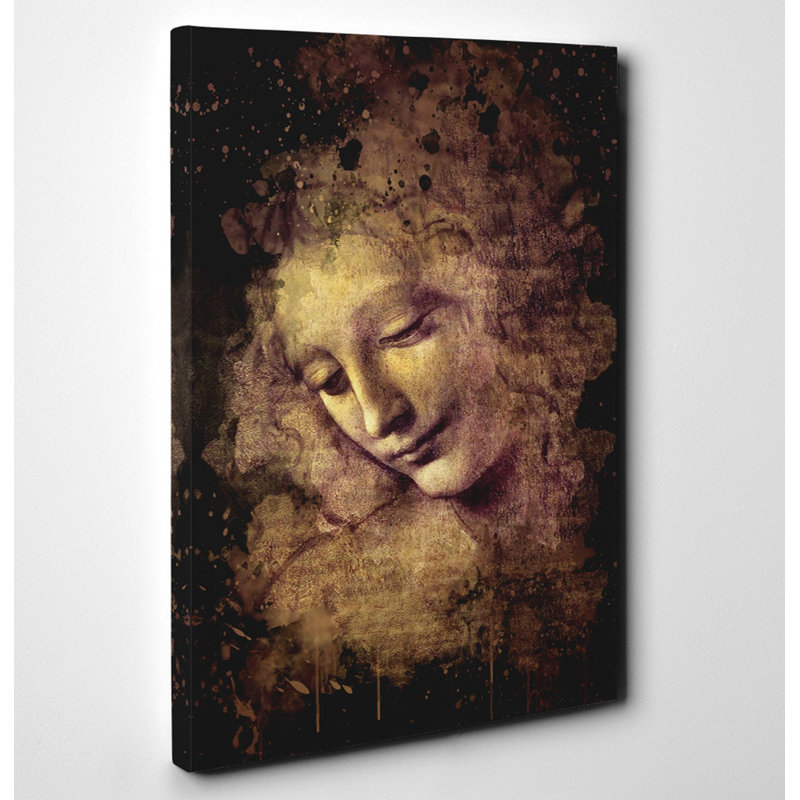 Leonardo Da Vinci - Wrapped Canvas Print, 60cm H x 40cm W