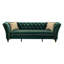 Canapé de luxe Mid-Century touffeté en velours, canapé de luxe rétro de 89,5 pouces pour le salon-89689908
