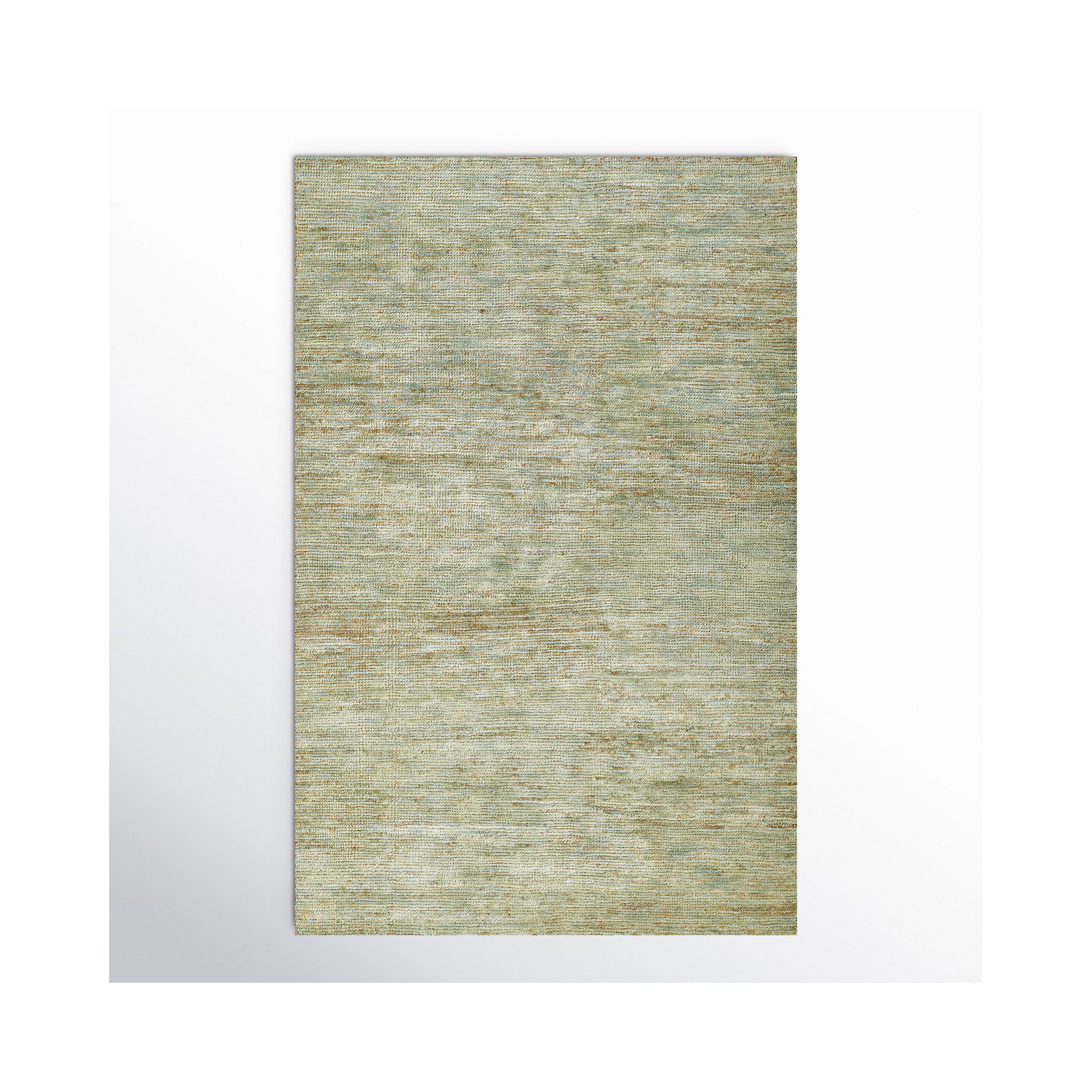 Sarina Handmade Green Rug, Runner 2'3" x 8'