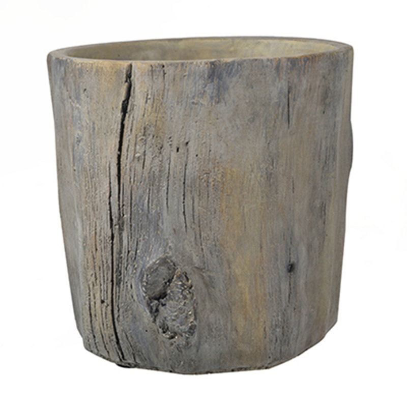 Ensemble de 2 pots à fleurs Fillmore 6,5 x 6,5 x 6,5 po, petit rond