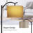Nikkolas 63'' LED Arched Floor Lamp-156477217-156477241