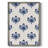 Indigo Bloom Pattern I Framed Print - Solid Wood-546838896