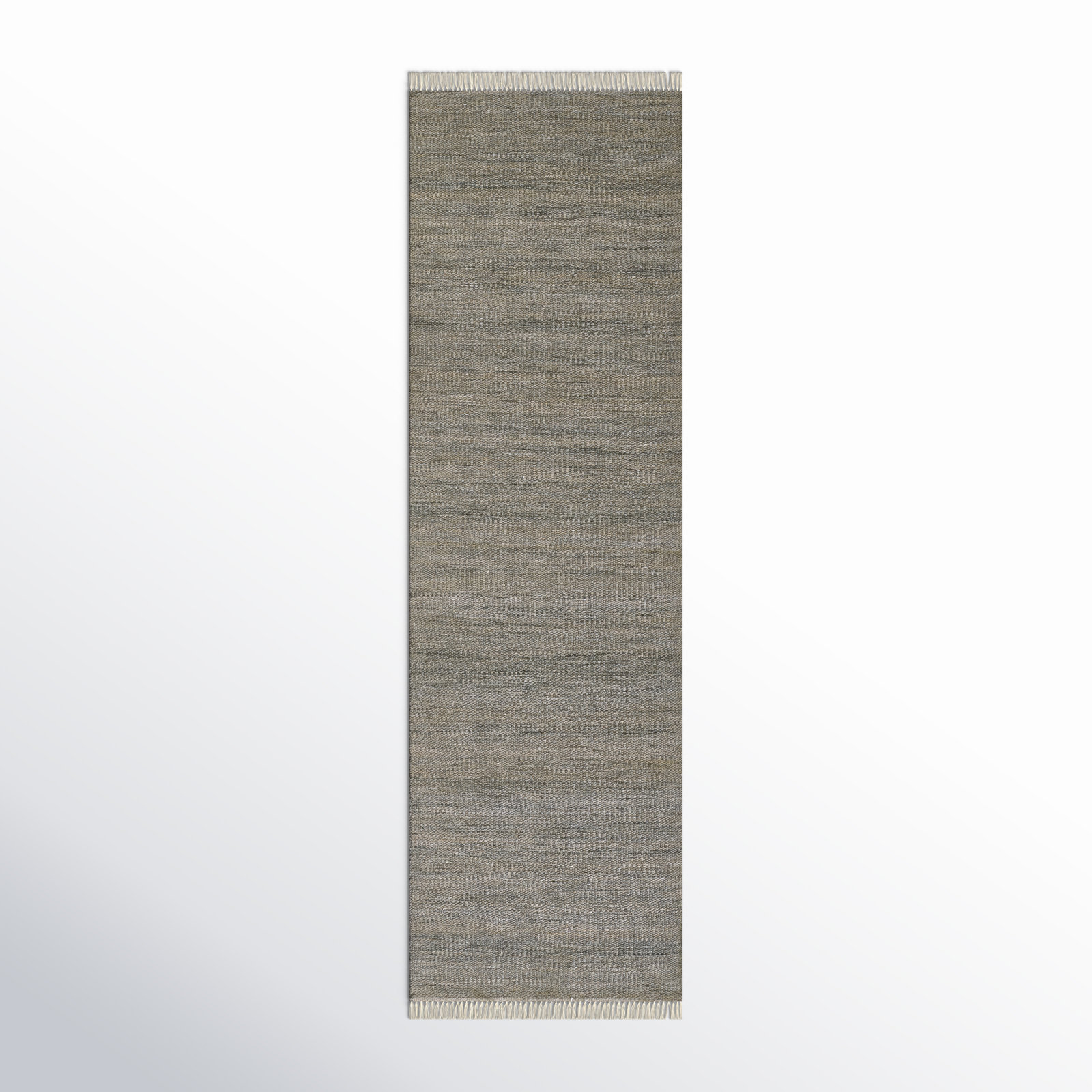 Cassandra Gray Hand-Woven Rug, Runner 2'3" x 8'
