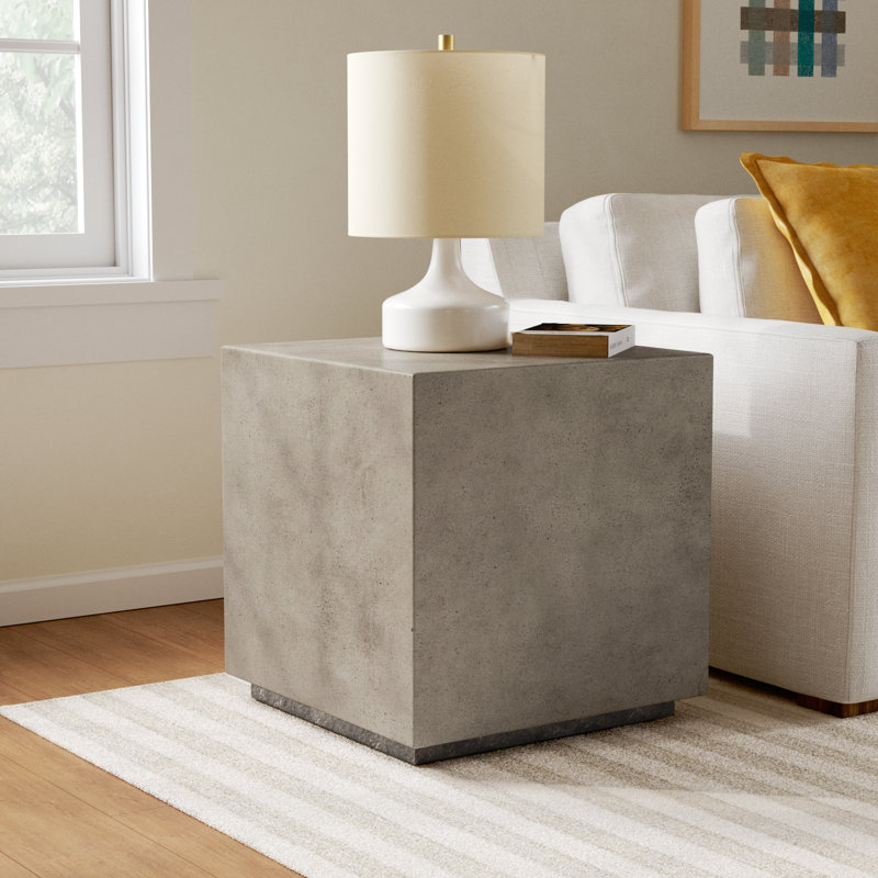 Kareen End Table, Dark Gray
