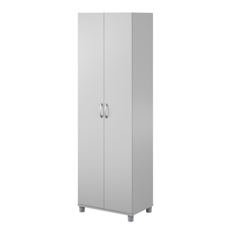 Aleg 24" W Garage Storage Cabinet, Gray