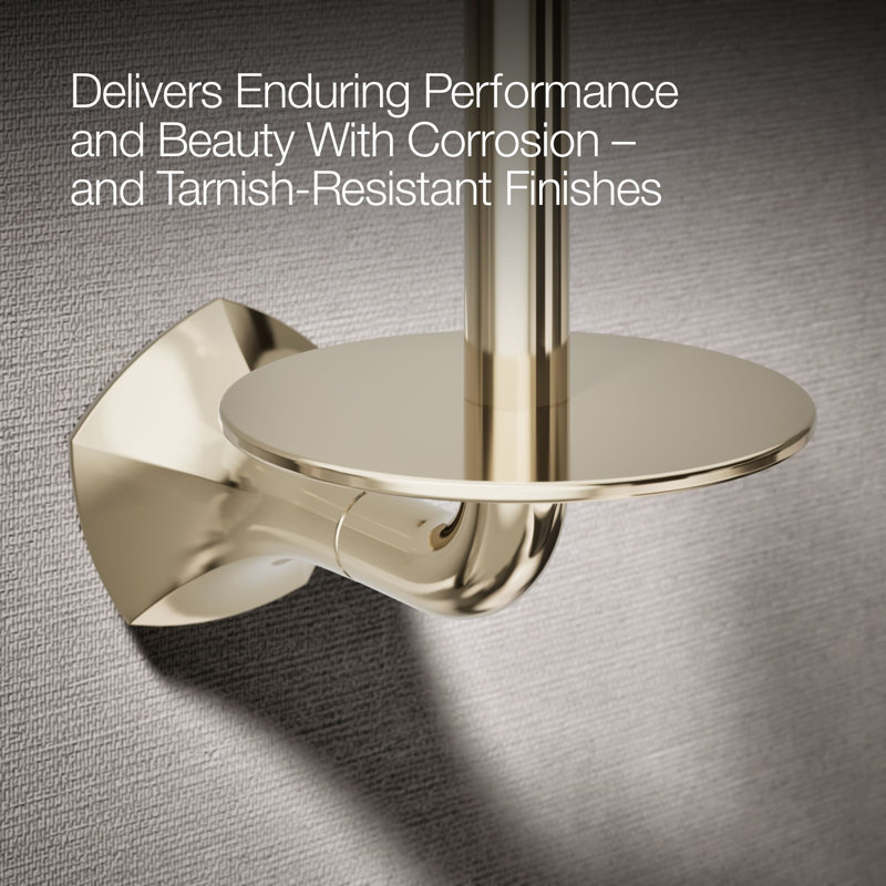 Occasion Vertical Toilet Paper Holder, Vibrant French Gold
