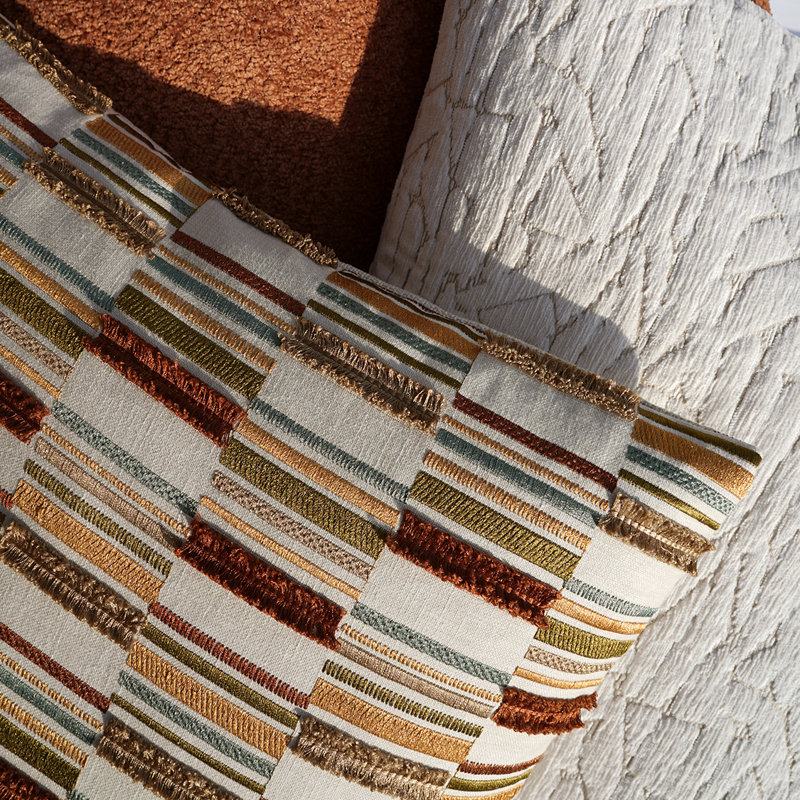 Hakimi Pillow Cover & Insert, Square 22"