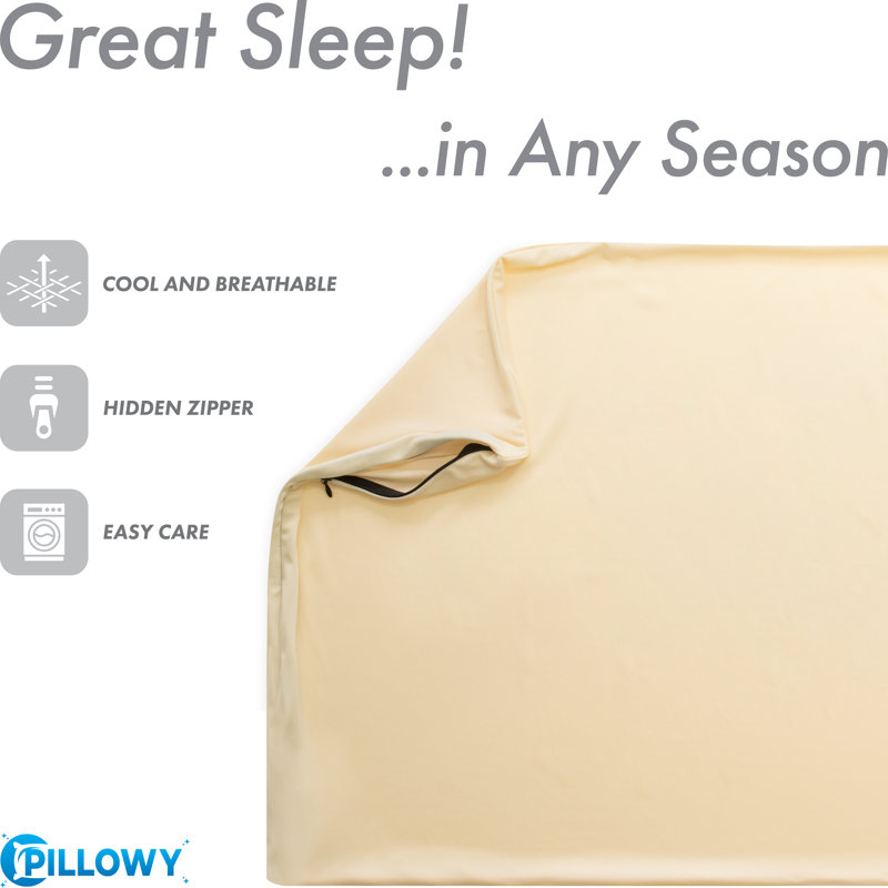 100% Linen, King, Off White Creme