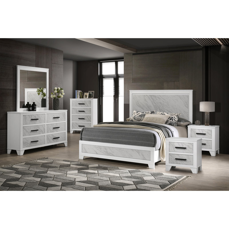 Bains 6-Piece Bedroom Set, Queen