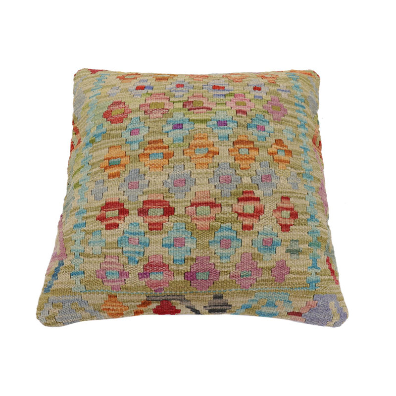 Housse et insert de coussin carré 100% laine