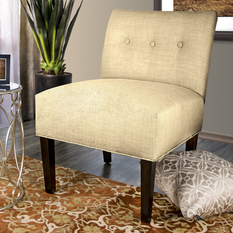 Niambi Upholstered Slipper Chair, Pismo