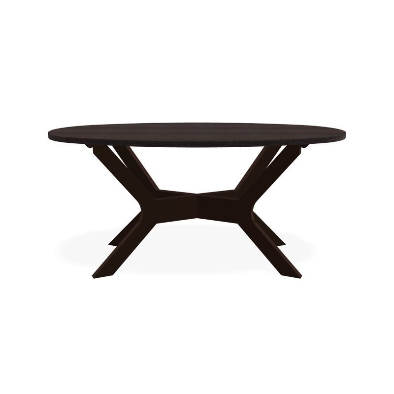 Table basse d'extérieur 24 po x 42 po, Brun / Kona, Polymère de qualité marine