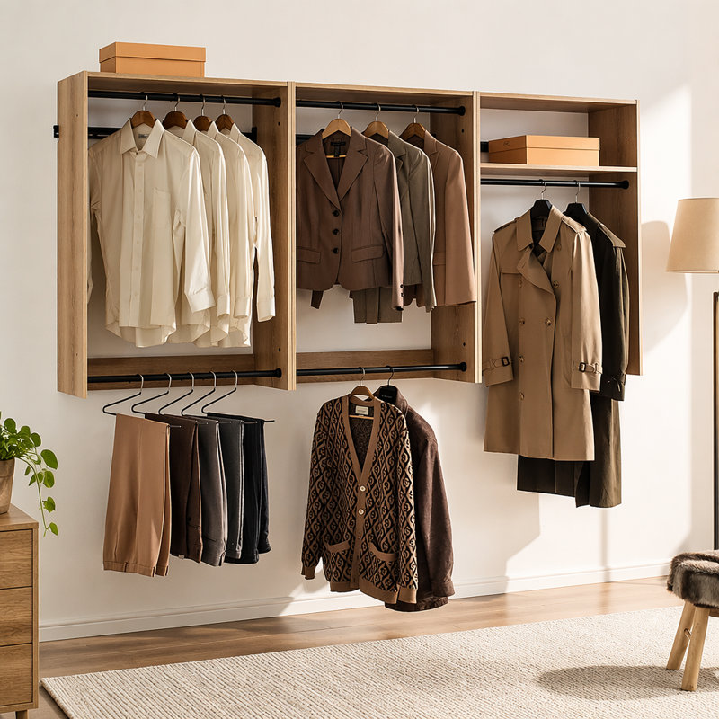 Système de placard en bois Devi
