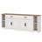 Laziza 82.7" W TV Stand with Barn Doors-114239011