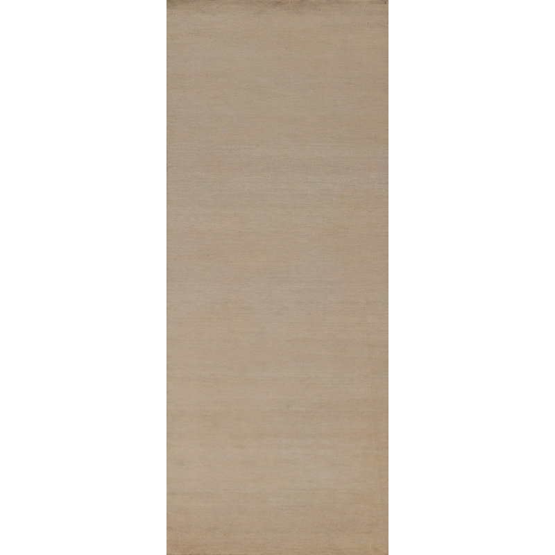 Vegetable Dye Gabbeh Persian Runner Rug 3x8