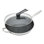 Wok de cuisson antiadhésif à double face en acier inoxydable avec couvercle