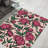 Floral Pattern With Pile Soft Printed Rug Featuring Handmade Design for Elegant Home Decor-859256396