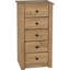 Tetteh 5 Drawer Narrow Chest Of Drawers