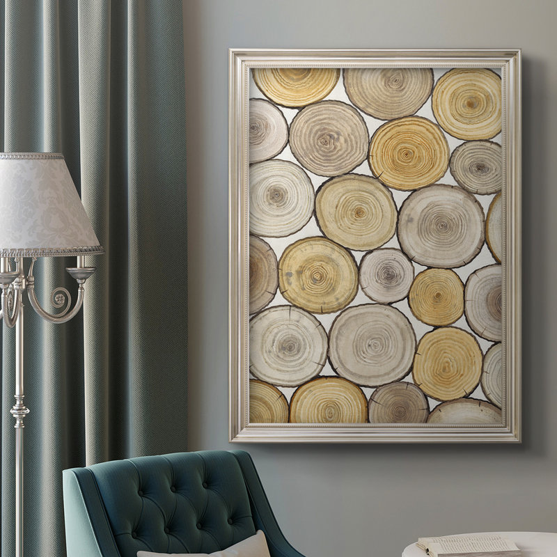 Tree Ring Study II - reproduction d'art sur toile, L 21 po x H 25 po