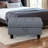 Faux Leather Ottoman-77621949