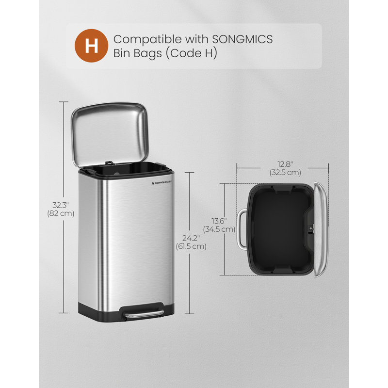 Step On Recycling Bin - 30L