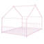 Lit double pleine grandeur en métal, rose-882029322-882029316