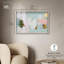 «Blush and Gold Shadowbox Print Living Room» par Art Remedy, cadre blond, 36 x 24-1248094035-1248094062