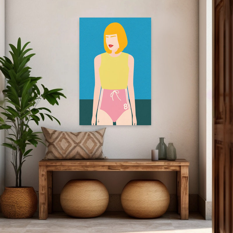 Art contemporain, art contemporain abstrait, H 48 po x l 32 po