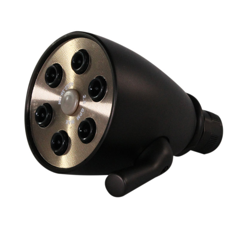 Speakman Style 6-Jet Adjustable Shower Head, Oil Rubbed Bronze
