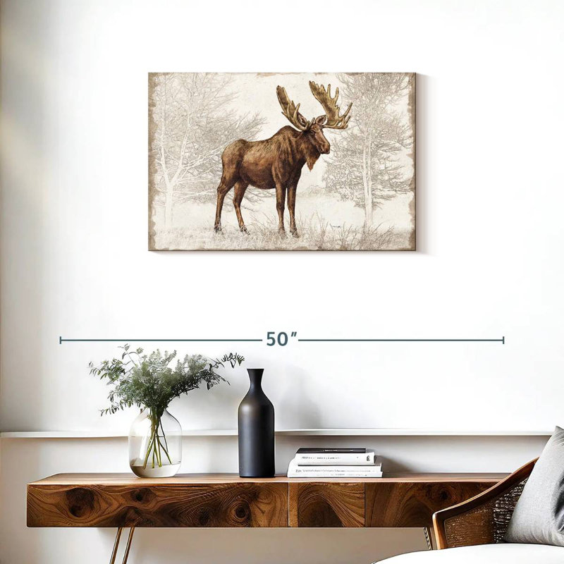 Brampt White Christmas Lodge I, 20" H x 30" W