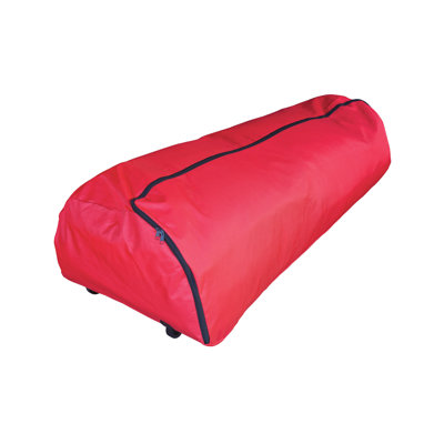 Red Rolling Christmas Tree Storage Bag for Trees Up to 7.5ft
