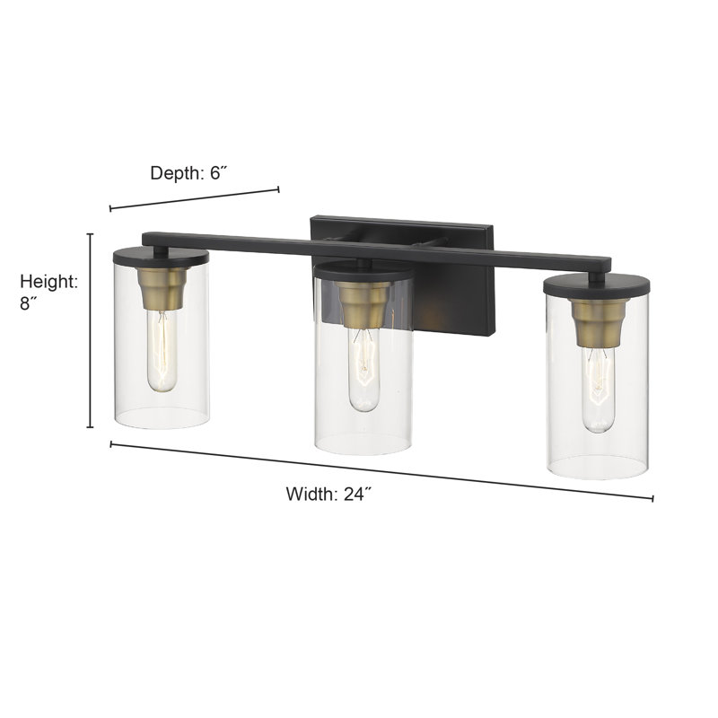 Mauro 3 - Light Dimmable Vanity Light