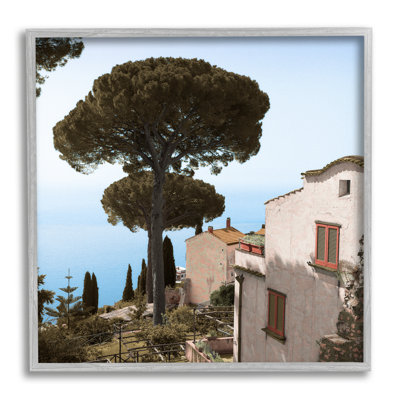 «Traditional Traditional European European Villa Architecture Clear Blue Sky» par Alan Blaustein - photographie