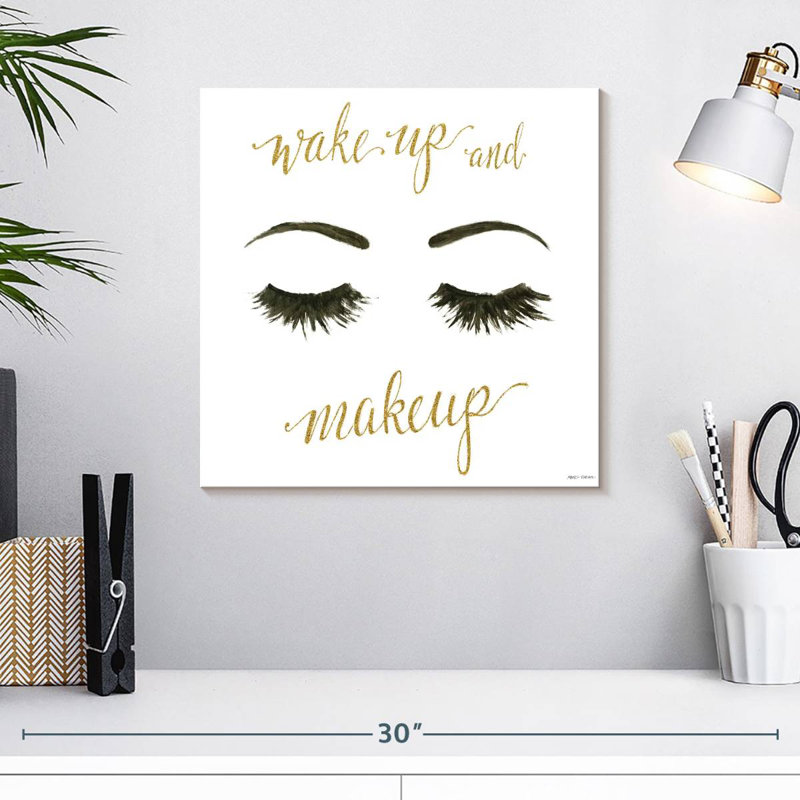 Tergel Wake Up And Make Up II, 16" H x 16" W