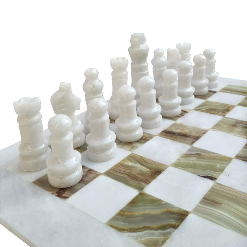 Bisiot 13.9'' L Marble Game Set