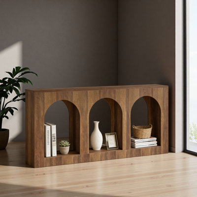 Table d'appoint Classic Design, table de vestibule arquée, console (table seulement)