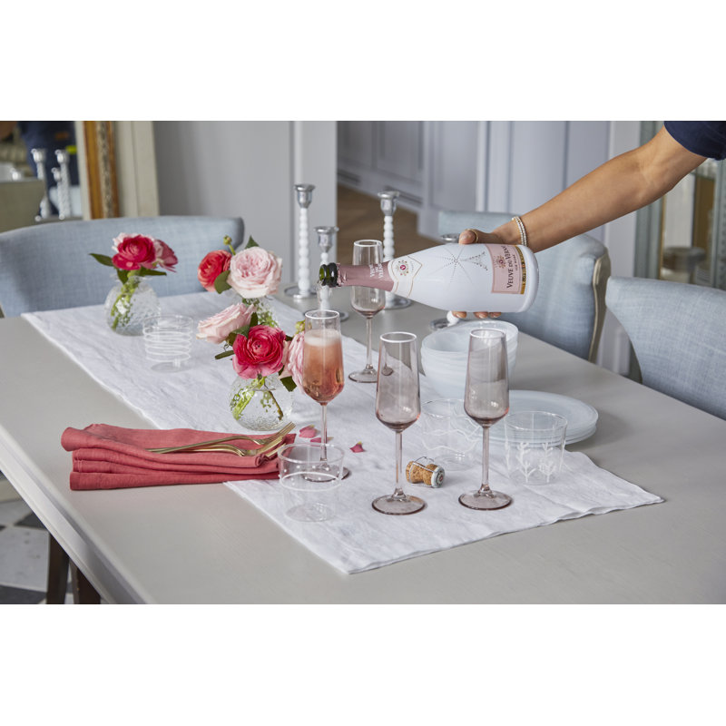 8oz. Flute Set, Quartz
