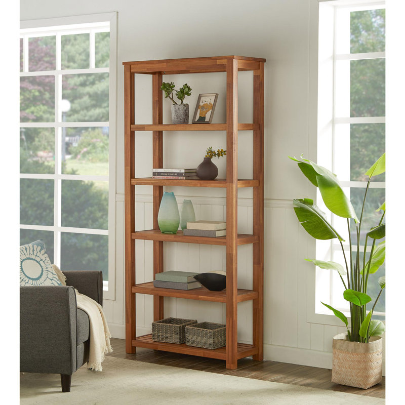 Langman Etagere Bookcase, Amber