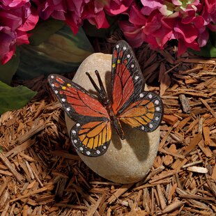 Realistic Paper Butterflies, Double-sided, Butterfly Craft Cutouts morphos  and Monarch Faux Butterfly 5 Piece Set 