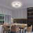 Led Low Profile Ceiling Fan With Light White Ceiling Fan With Light Flush Mount Ceiling Fan With Lights Rgb Ceiling Fan Living Room Ceiling Fan With Lights