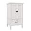 Meuble-lavabo de 20 pouces avec lavabo, portes à fermeture en douceur et tiroir