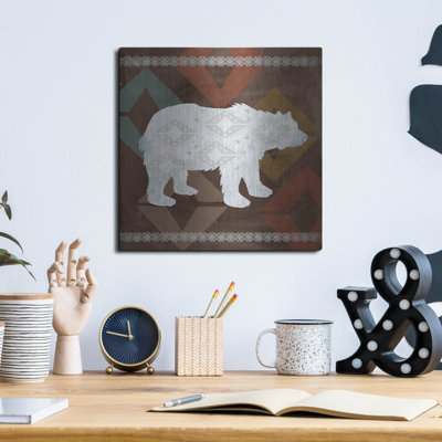 «Bear 2» par Erin Clark, art mural en métal